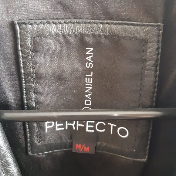 Daniel San Perfecto sleeveless genuine leather vest Medium - Picture 3 of 16